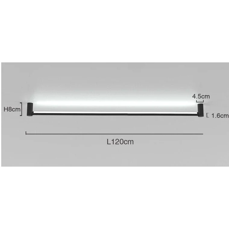 Black Linear Track Lighting | Wall Sconces | Modern Bar Lamp