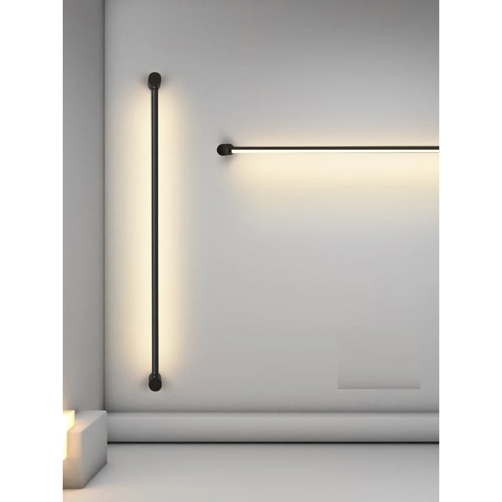 Black Linear Track Lighting | Wall Sconces | Modern Bar Lamp