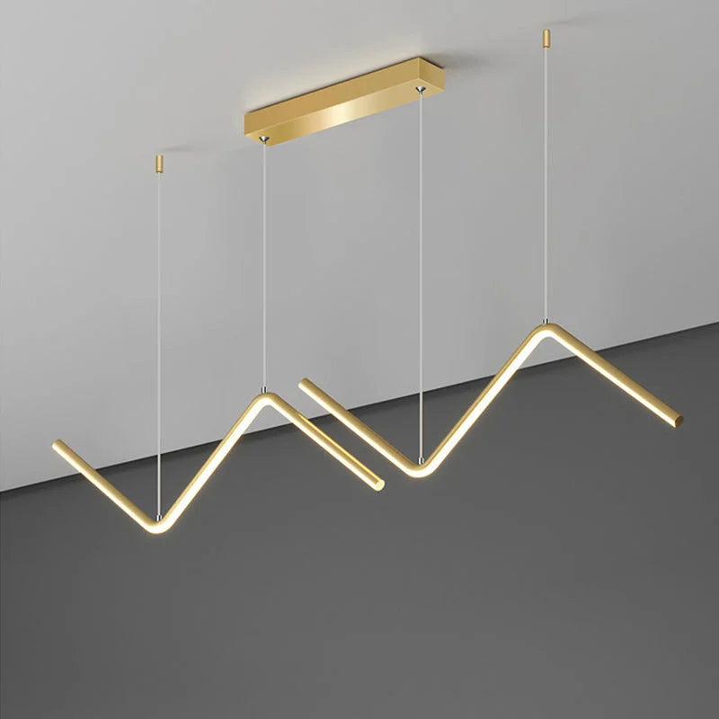 Modern Linear Pendant Lighting | Led Kitchen | Casalola