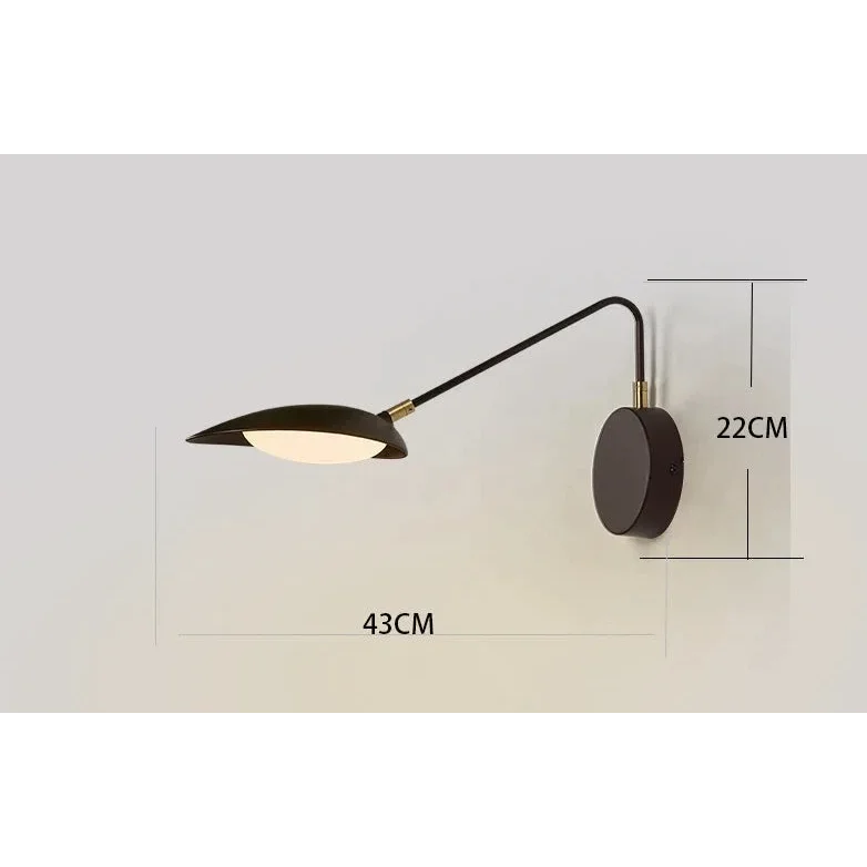 Modern Rotatable Black Wall Sconces for Living Room or Bedside Casalolalights Luxury Lamps for Interior Designers