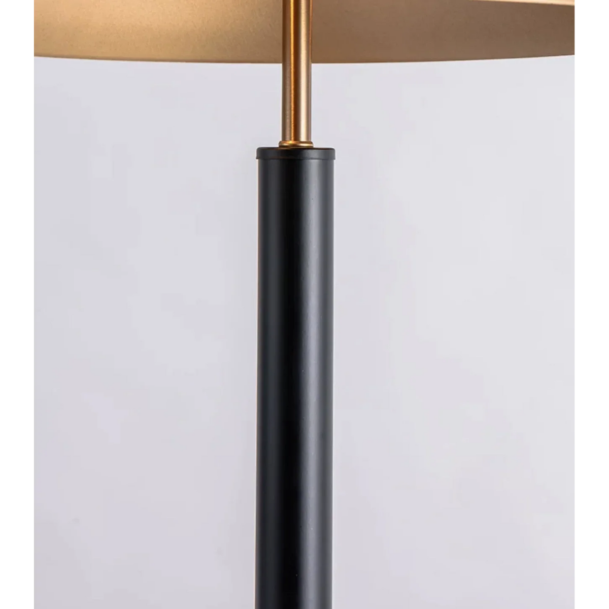 Brass & Black Iron Table Lamp | Modern Accent Bedside Transitional Minimalist Bedroom Living Casalolalights Luxury