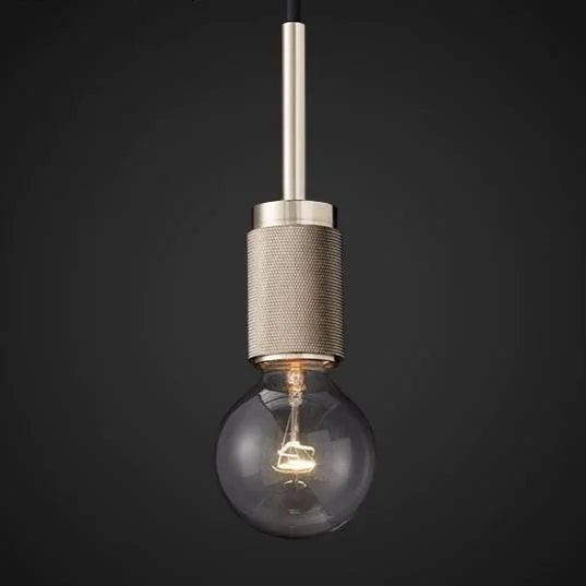 Disc Pendant Light for Kitchen Island or Dining Room | Exposed Bulb Casalola Lights Luxury Lamps Interior Designers