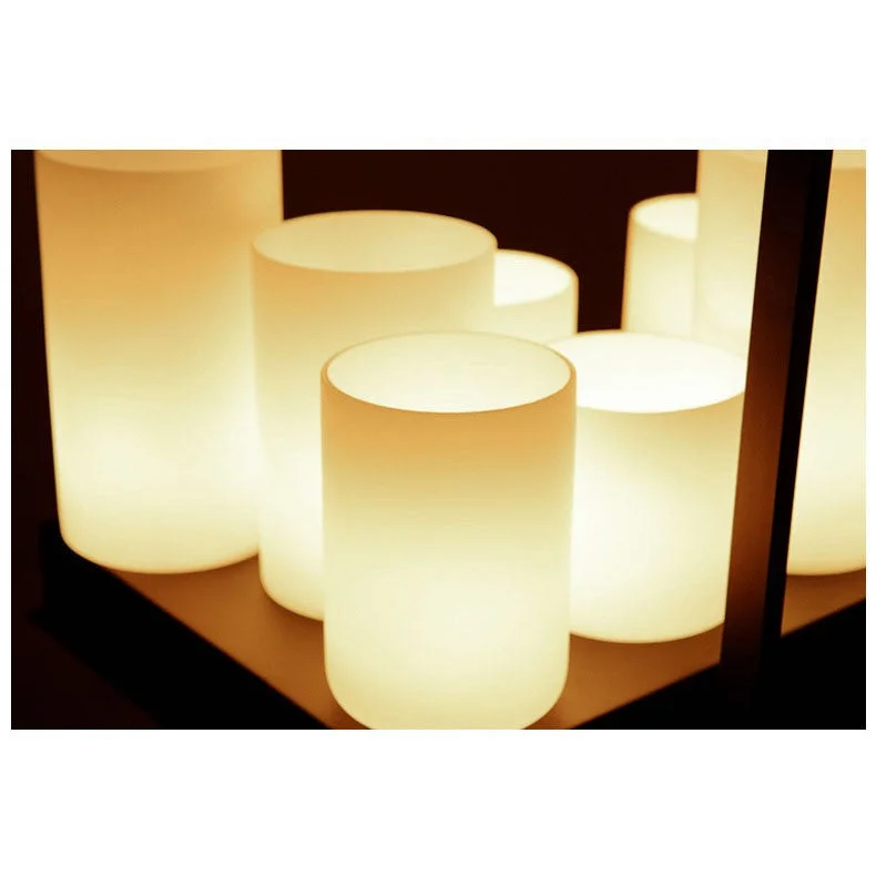 Frosted Glass Cluster Chandelier | Custom Dimmable Candle Light for Dining Room or Foyer Casalolalights Luxury Lamps