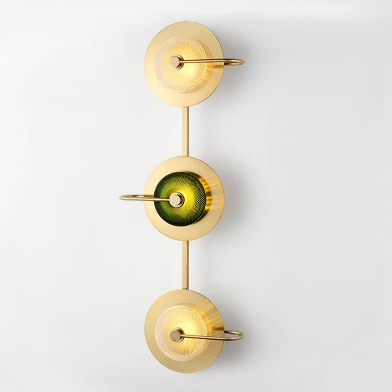 Crystal Green Wall Lamp | Mid Century Modern Lighting Sconces | Casalola