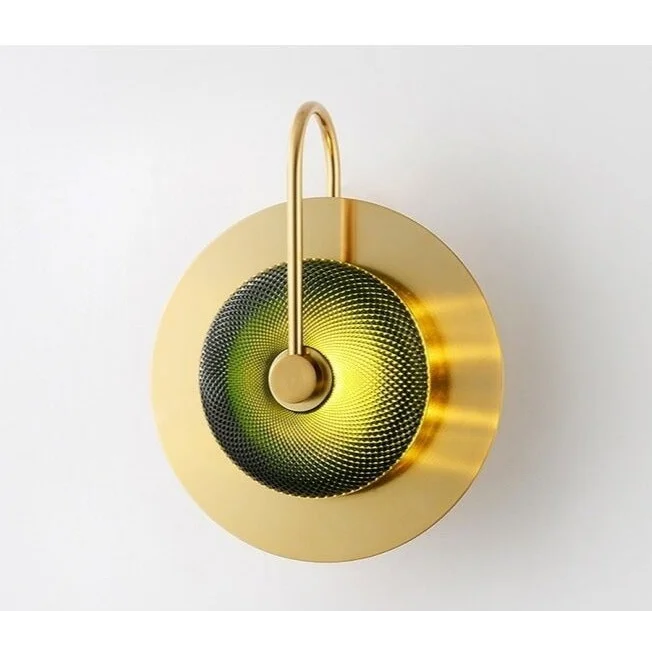 Crystal Green Wall Lamp | Mid Century Modern Lighting Sconces | Casalola