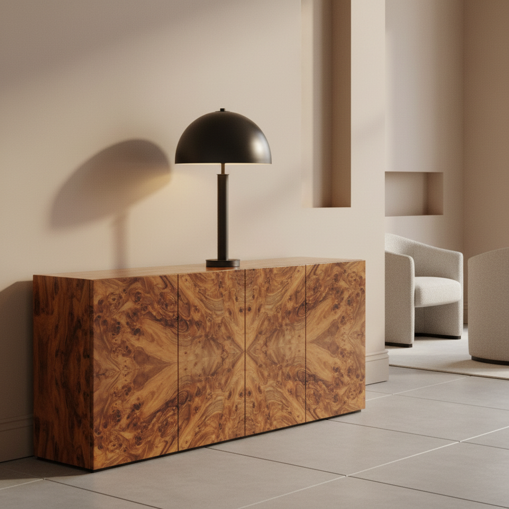 Modern Dome Table Lamp in Brushed Gold | Clh56rph2