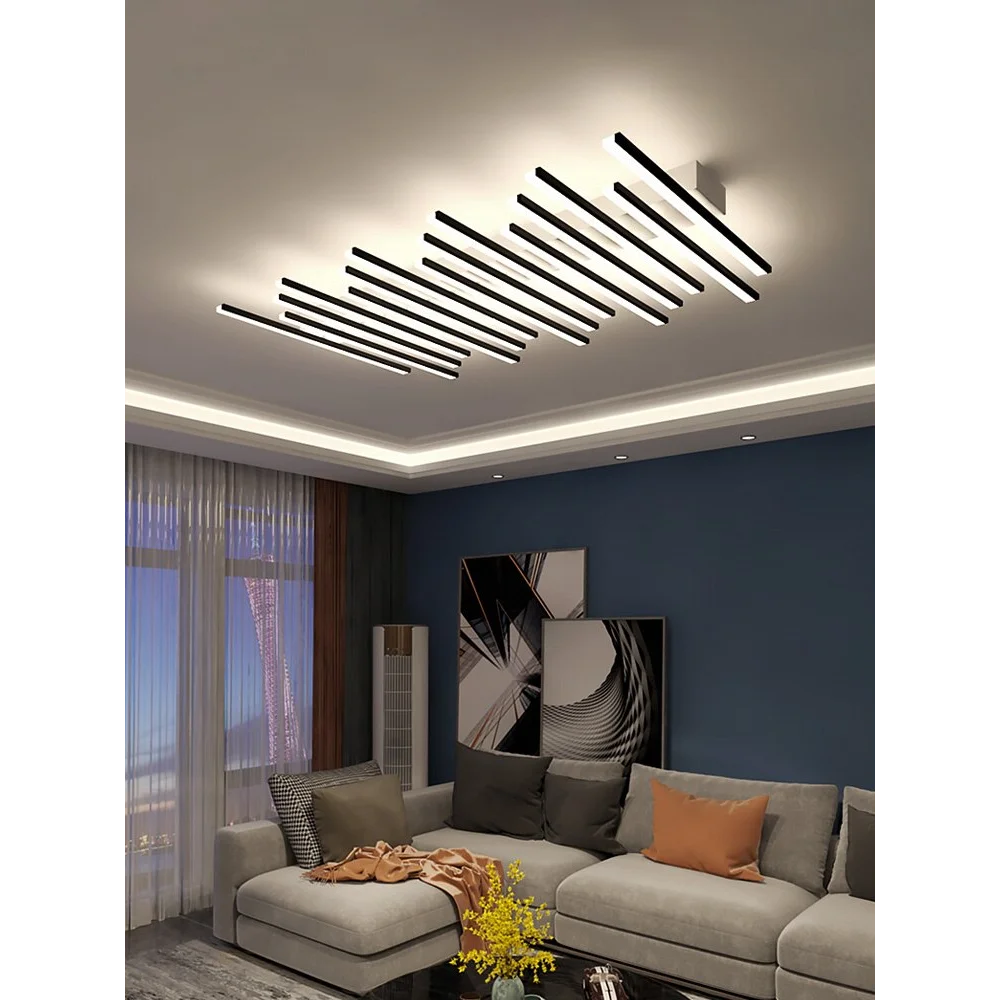 Modern Flush Mount | Multi Led Bar Ceiling Lamps | Low Lighting | Casalola