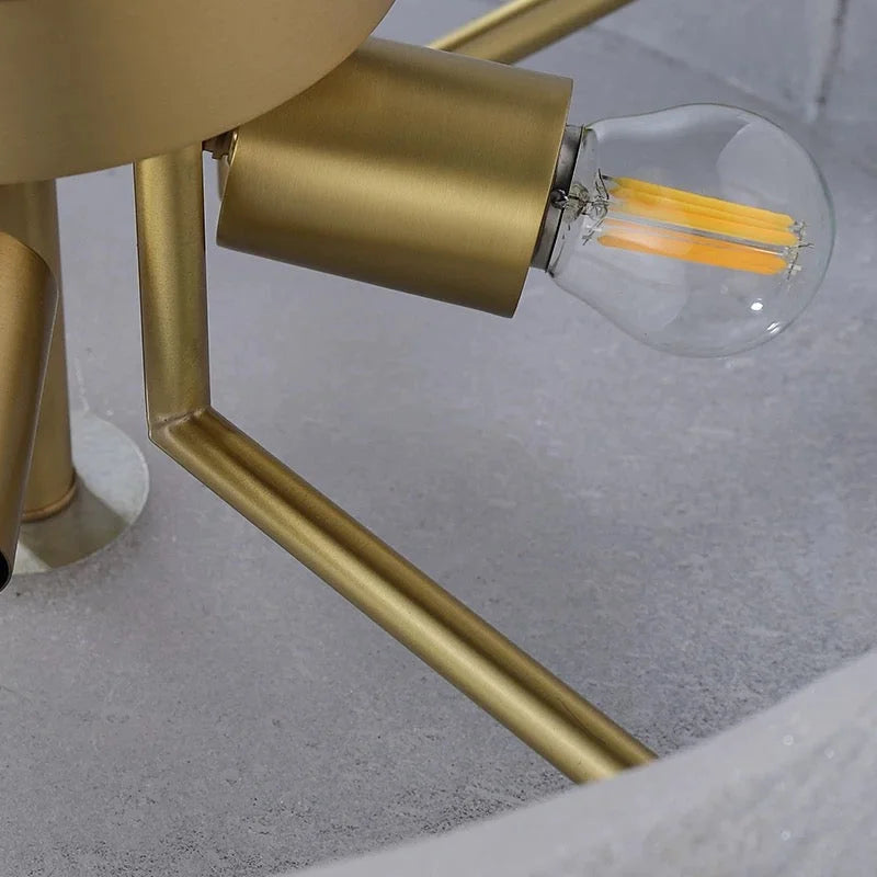 Marble Ceiling Lamps | Alabaster Light Fixtures for Low in High End Interiors