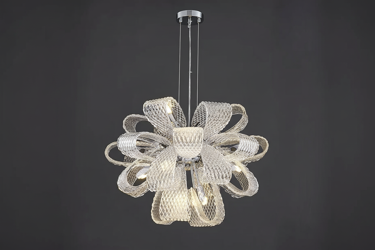 Modern Murano Glass Chandelier for Living Room and Dining Area Casalolalights Luxury Lamps Interior Designers