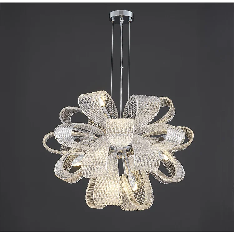 Modern Murano Glass Chandelier for Living Room and Dining Area Casalolalights Luxury Lamps Interior Designers