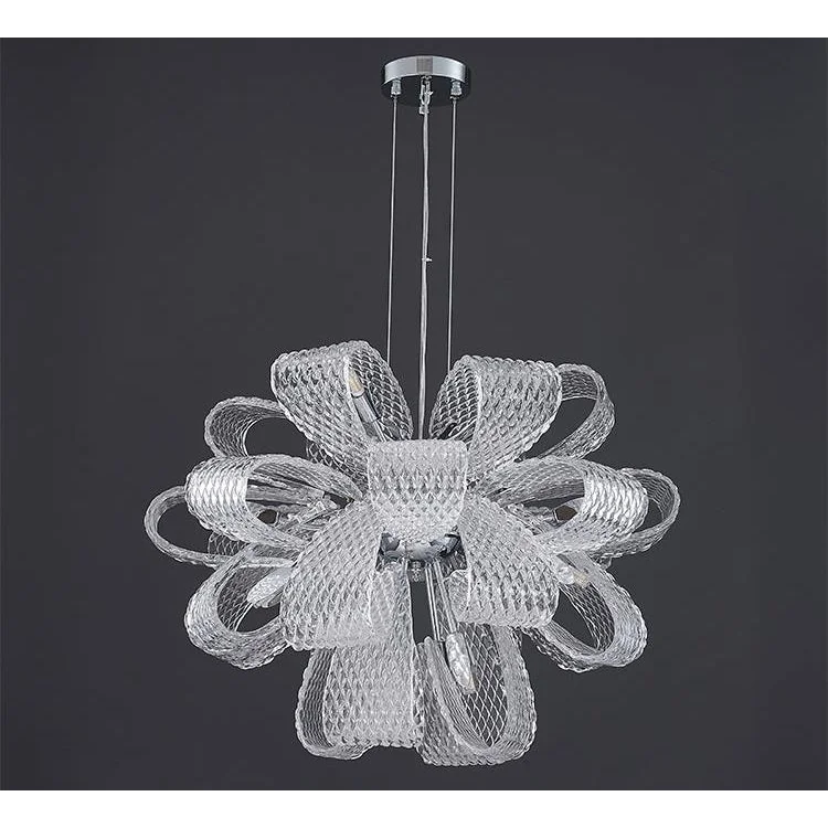 Modern Murano Glass Chandelier for Living Room and Dining Area