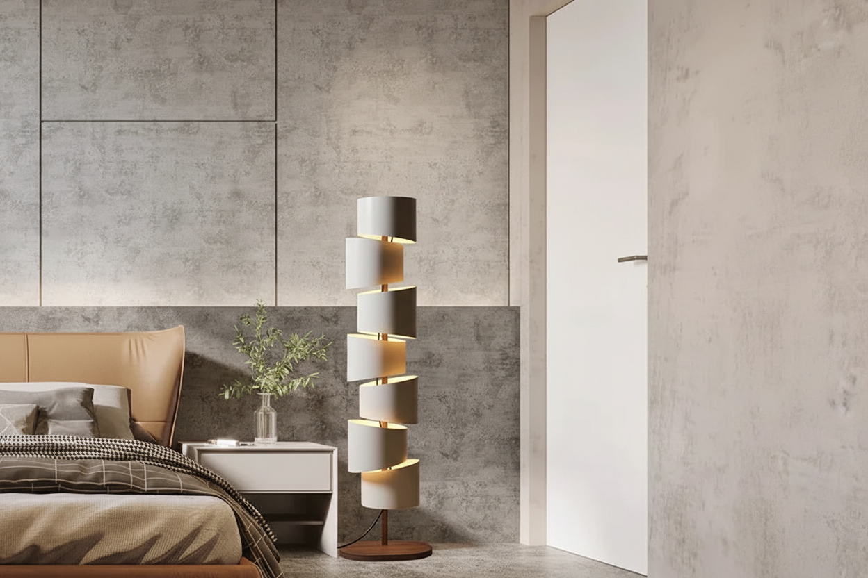 MODERNE EISEN TURM STEHLEUCHTE | DESIGN BRANZI 7895CL