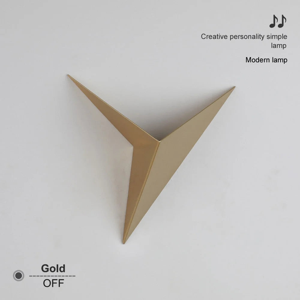 Modern Wall Sconces | Metal Birds Gold White Black Lamps