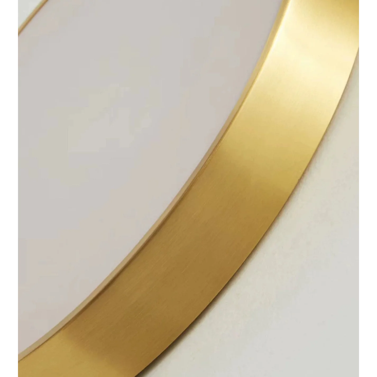 Modern Minimalism Copper Flush Mount Ceiling Light for Low