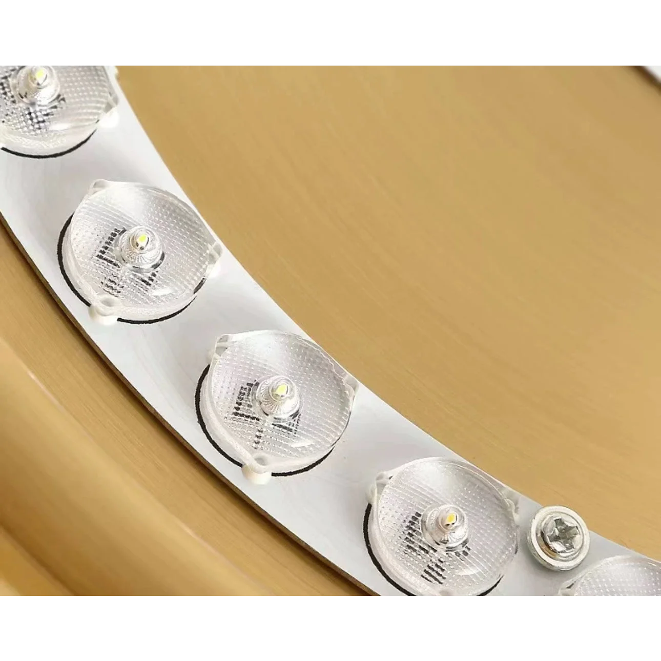 Modern Minimalism Copper Flush Mount Ceiling Light for Low