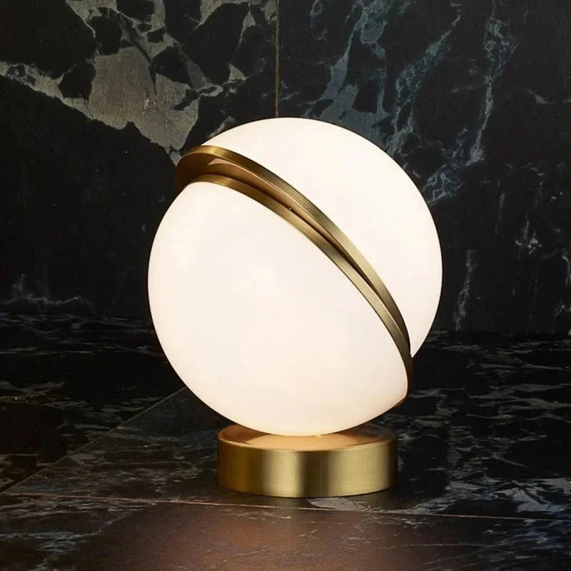 Modern Table Lamp | for any Room | Round Glass | Casalola
