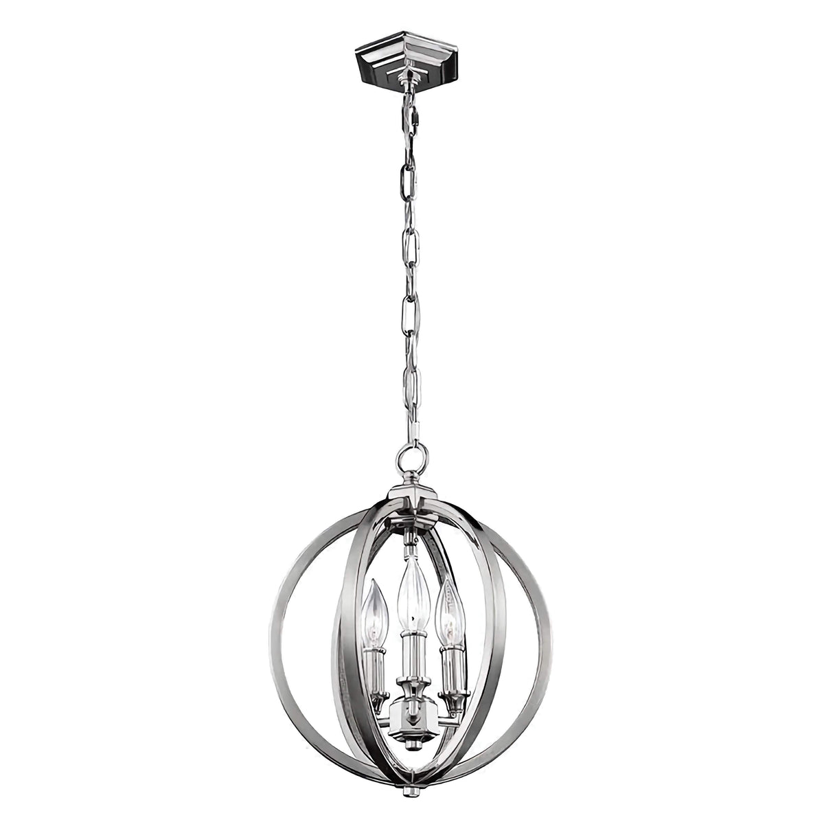 Silver Orb Chandelier | Openwork Iron Candelabra Modern Farmhouse Dining & Entryway Casalolalights Luxury Lamps