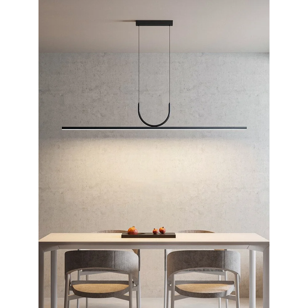 Modern Bar Pendant Lighting | Black Led for Kitchen Island Dining Room | Casalola