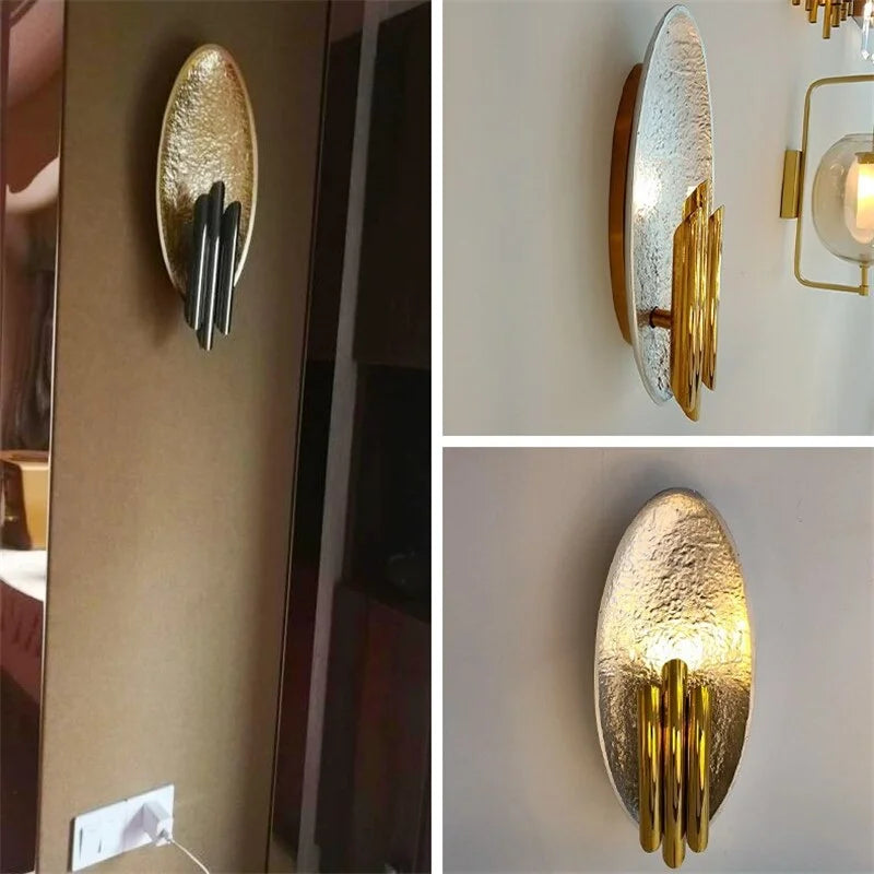 Modern Wall Lamps| Gold Metal Sconce | Luxury Lighting for Living Room Bedroom,