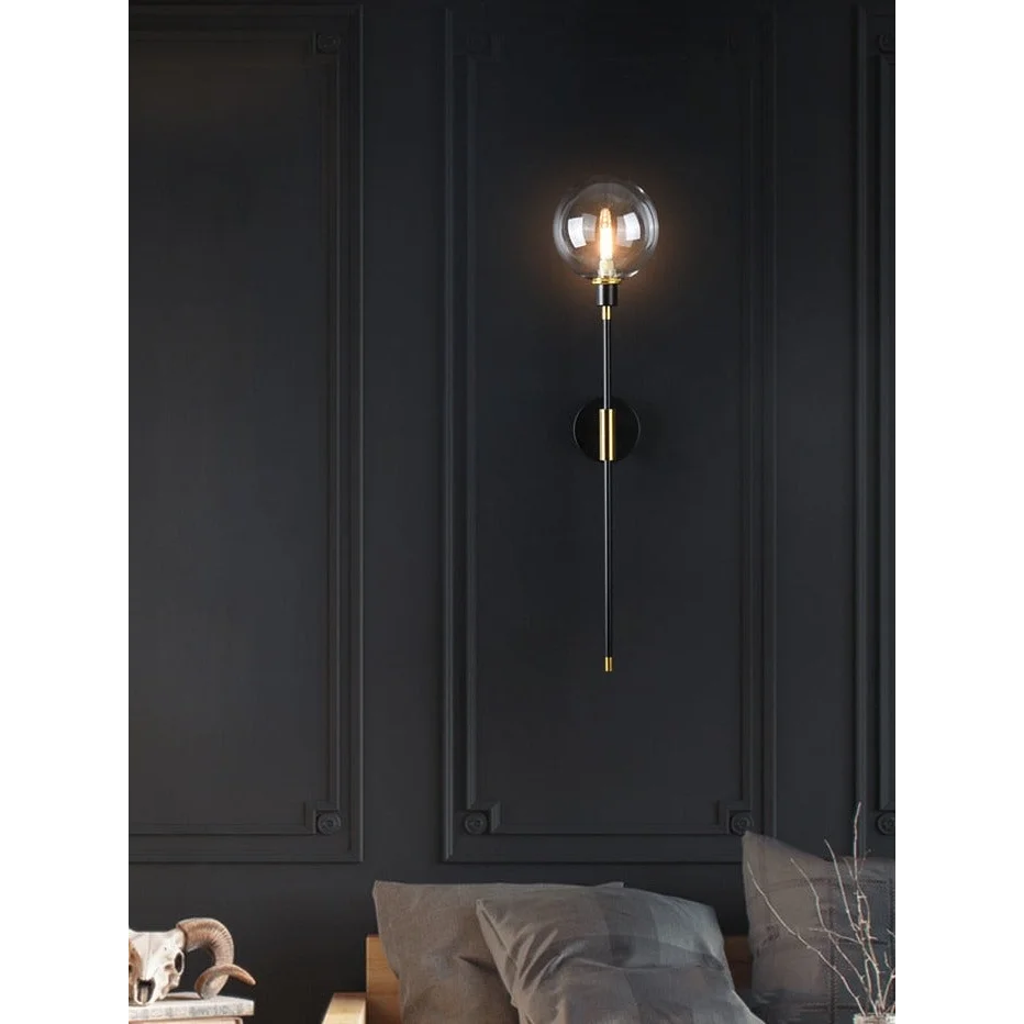 Glass Wall Sconces for Living Room Bedroom Corridor Outdoor | Modern Lights