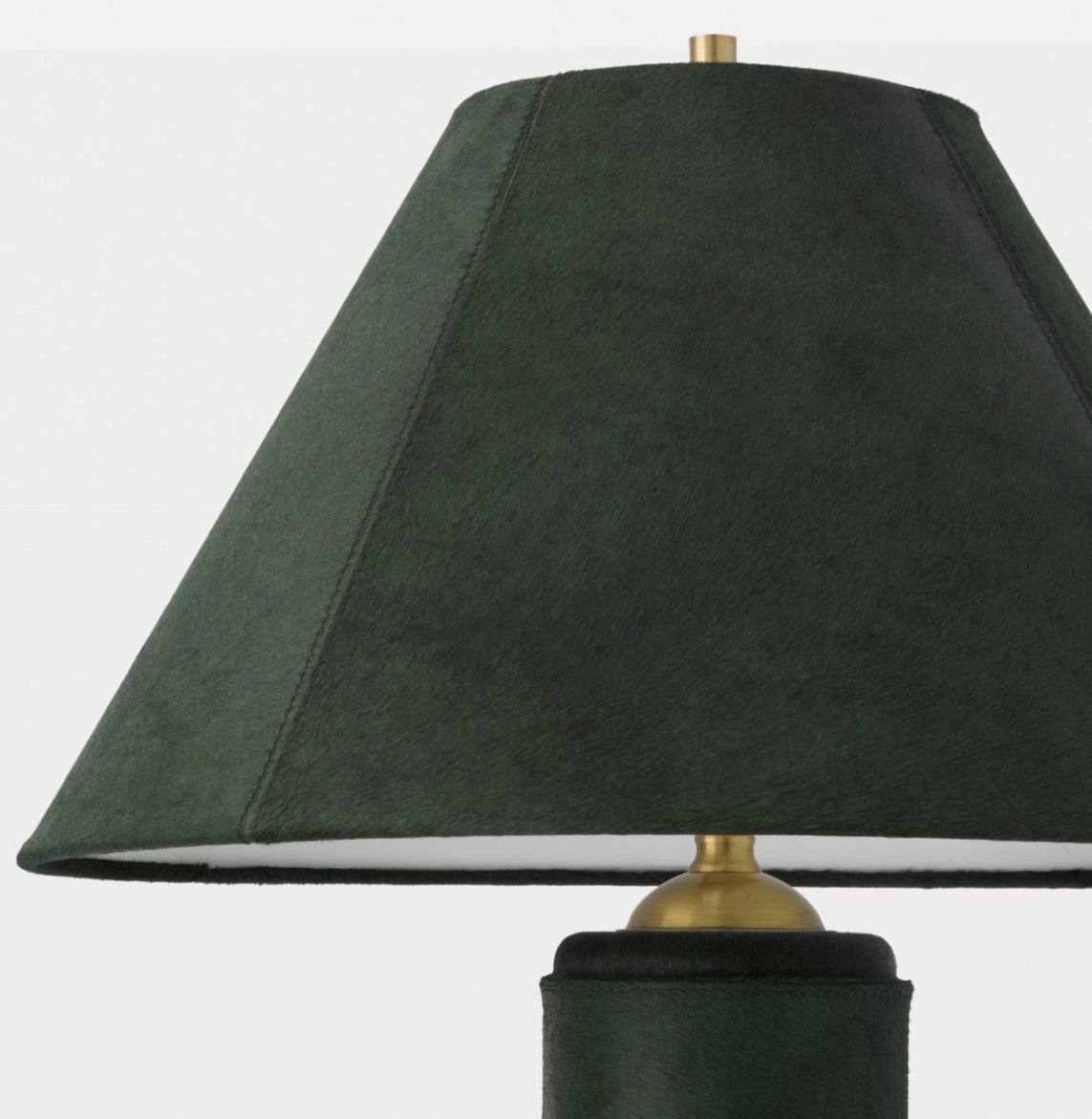 Leather Floor Lamp Green or Beige | 170cm Tall Brass Detail E26/e27 Dimmable Option Study Light Casalola Lights Luxury