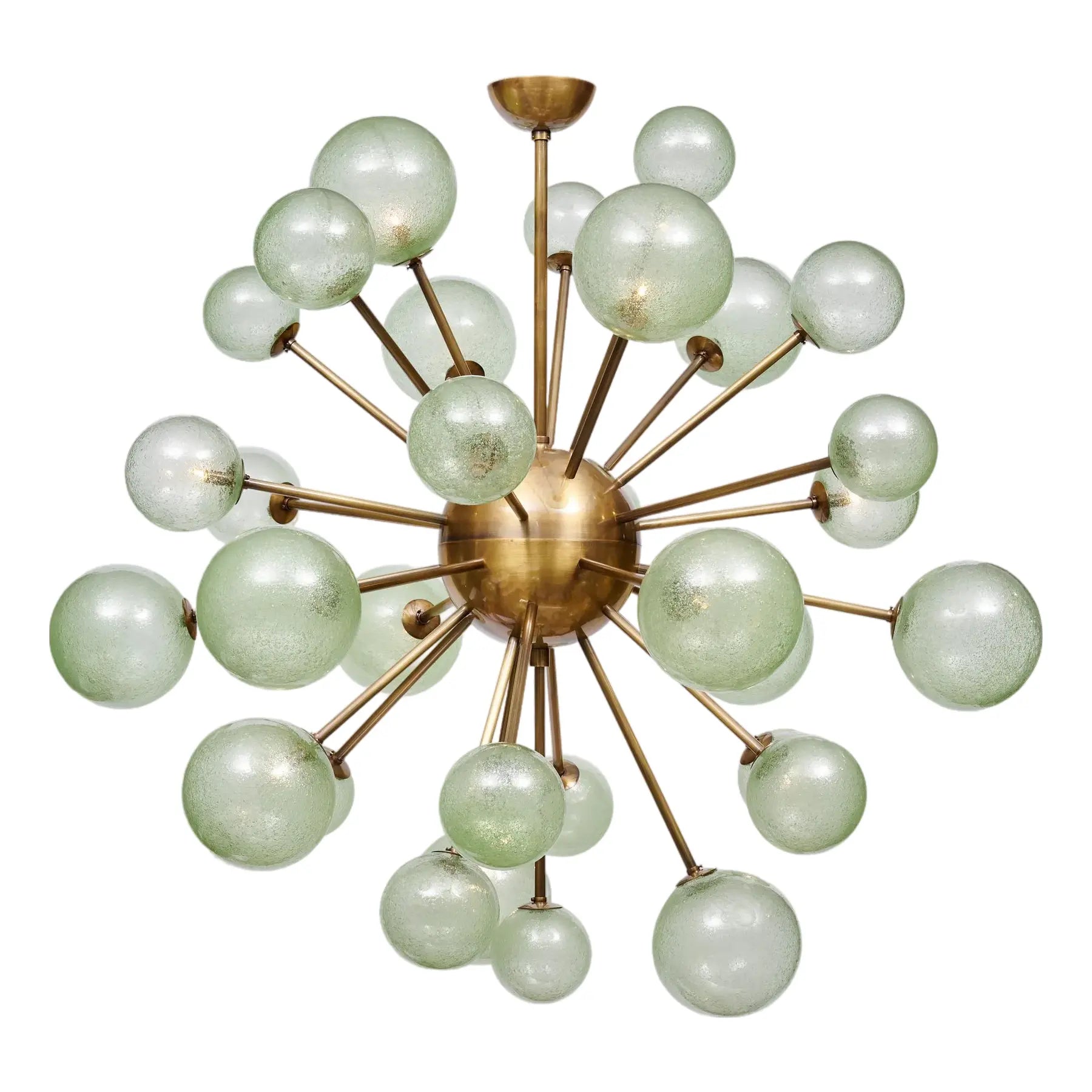 GREEN MURANO GLASS CHANDELIER | DE SILVA DESIGN CLPT80CGR