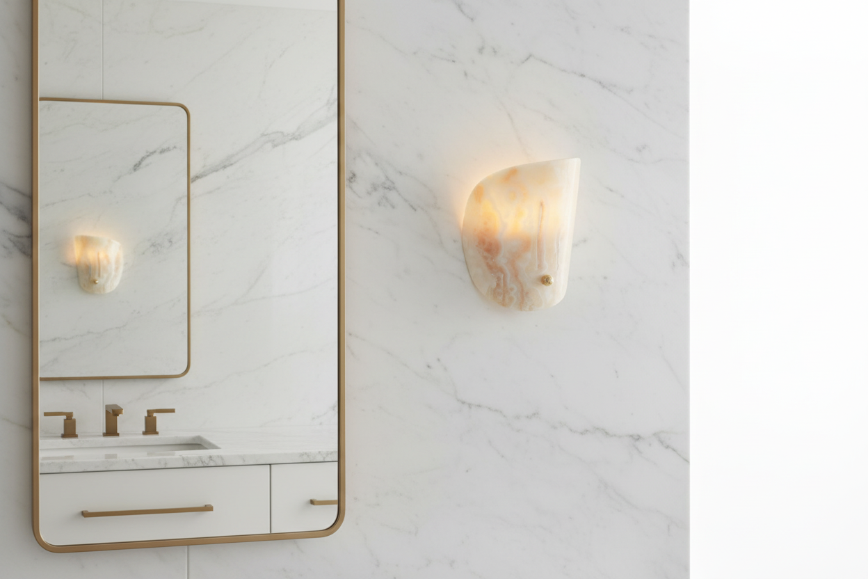 مصباح حائط من اليشم الطبيعي | CLSSQ61