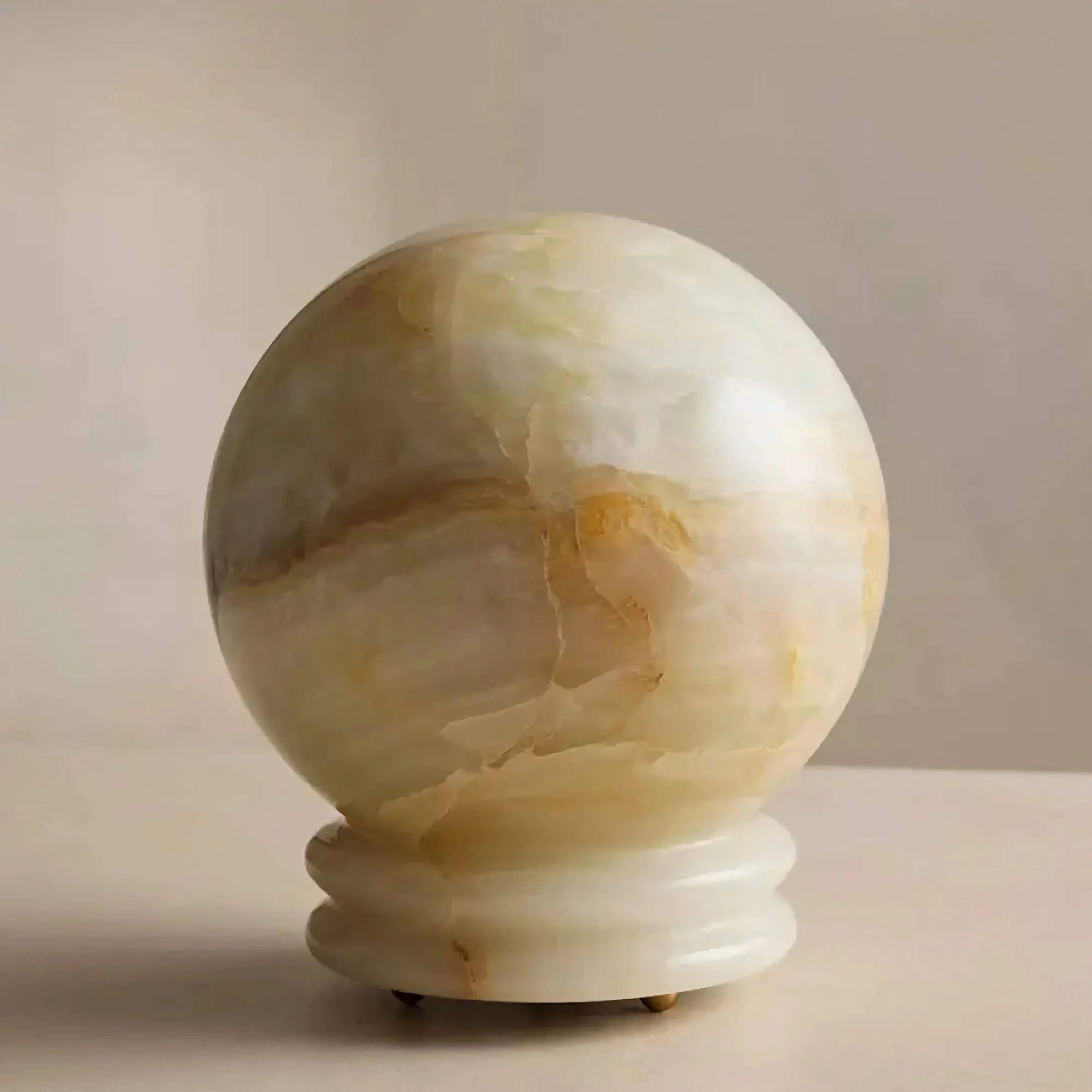 Onyx Globe Table Lamp | Curated Modern Lighting