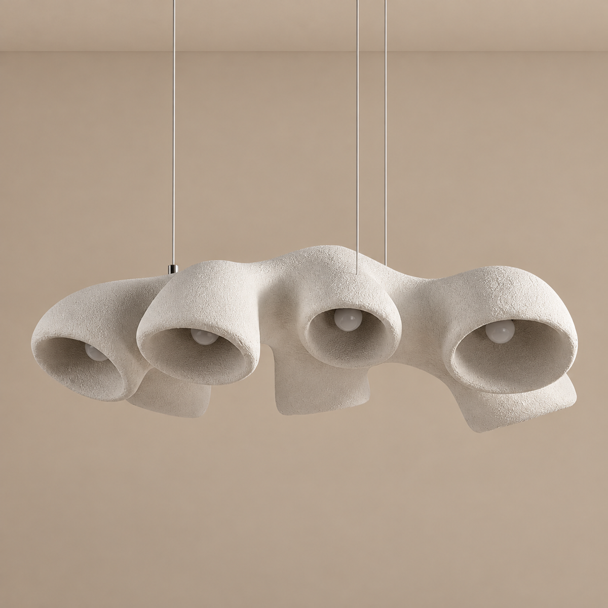 Kitchen Island Pendant Lighting - Organic Resin Casalola Lights Luxury Lamps for Interior Designers