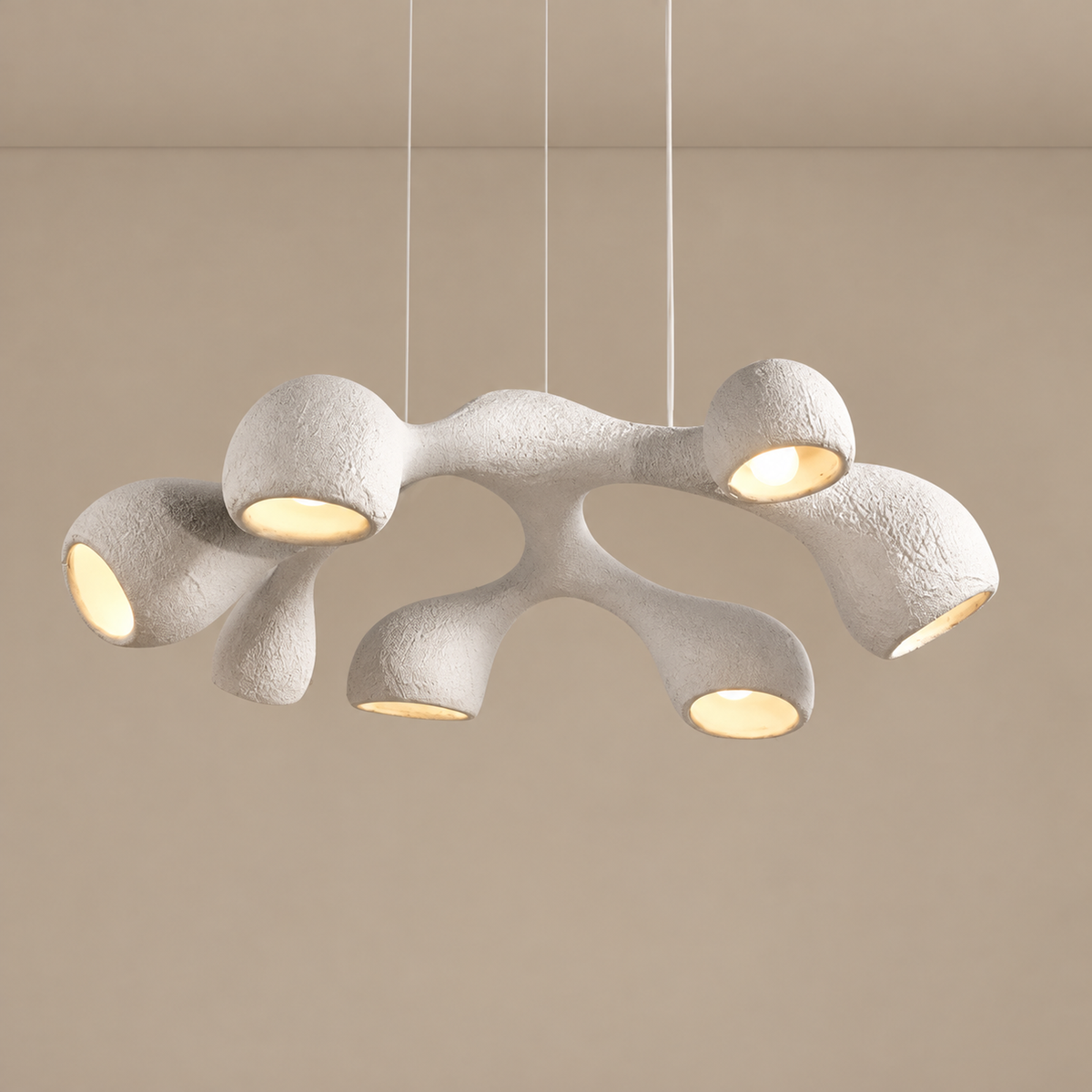 Dining Pendant Lights - Composite Resin Casalola Luxury Lamps for Interior Designers