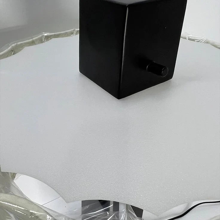 Alabaster Table Lamp 60cm | 1970s Pleated-shade Mid-century Modern Bedroom & Living Casalolalights Luxury Lamps