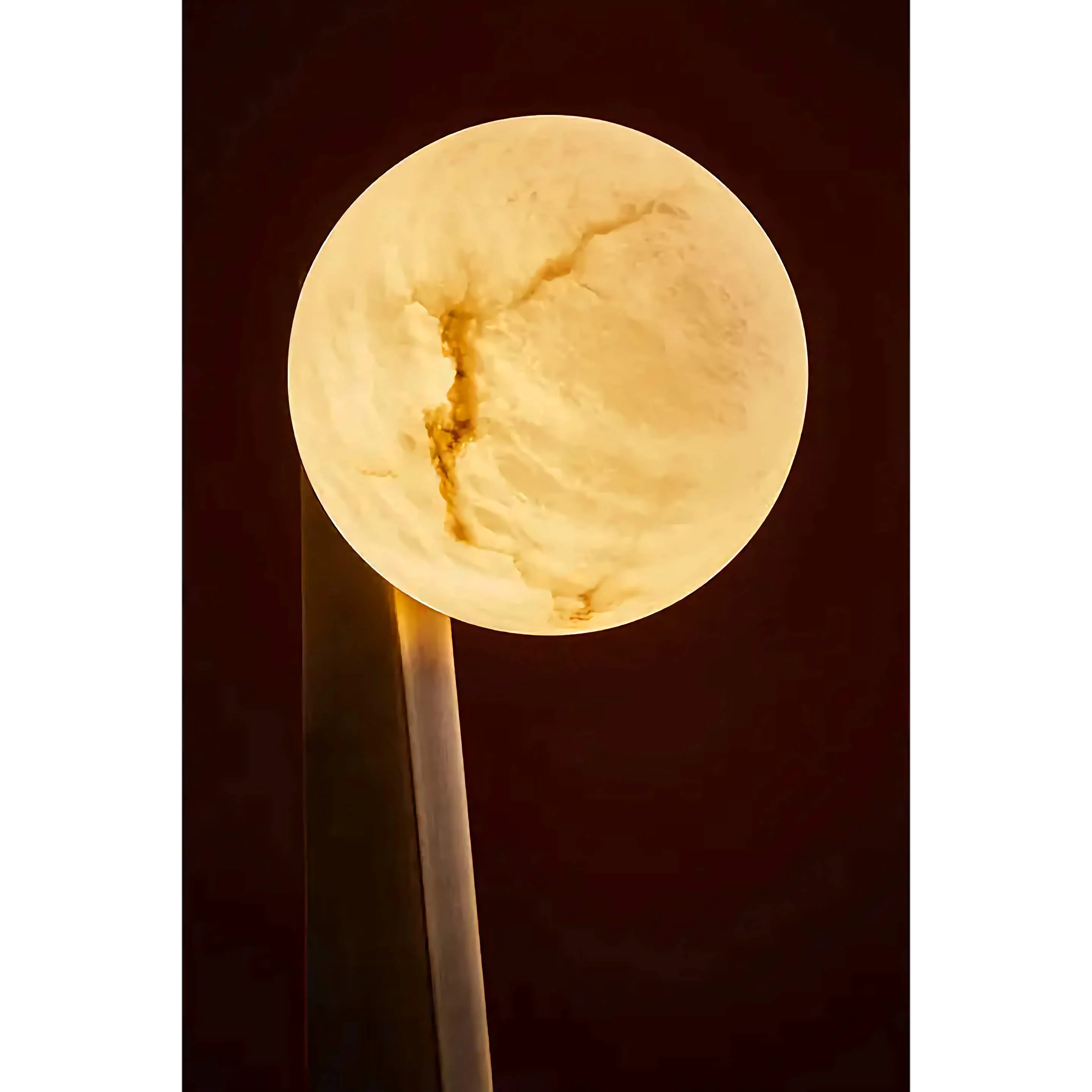 Bronze Obelisk Alabaster Globe Floor Lamp | Italian Atelier Fenice Ul Listed Led