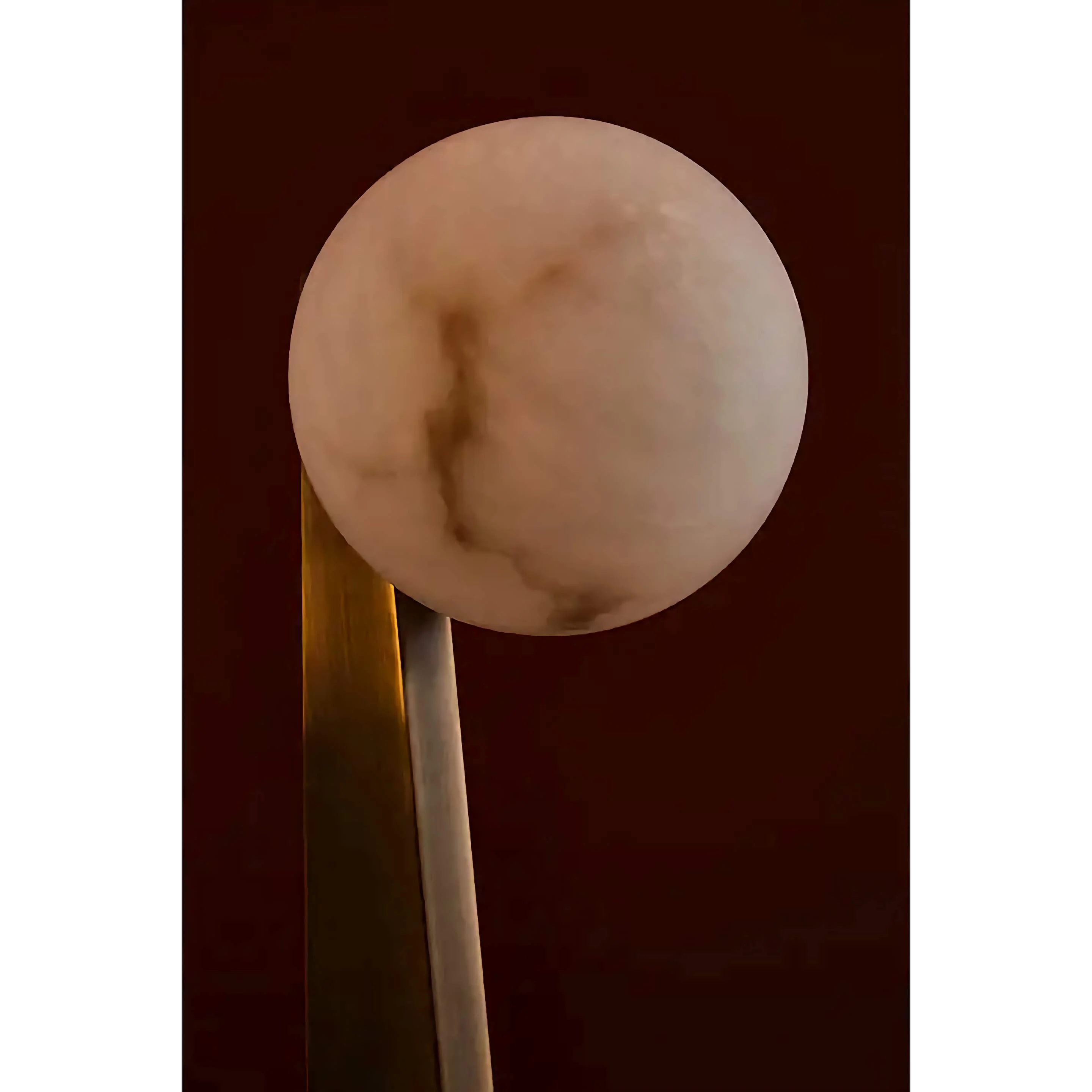 Bronze Obelisk Alabaster Globe Floor Lamp | Italian Atelier Fenice Ul Listed Led