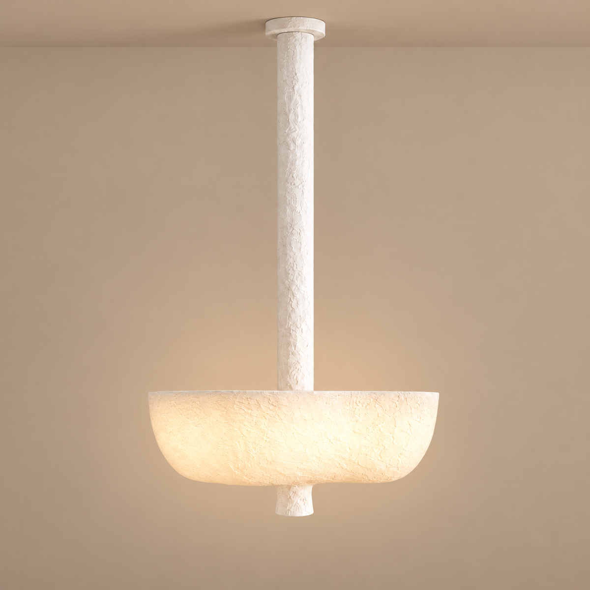 Modern Pendant Light - Hand-troweled Plaster Casalola Lights Luxury Lamps for Interior Designers