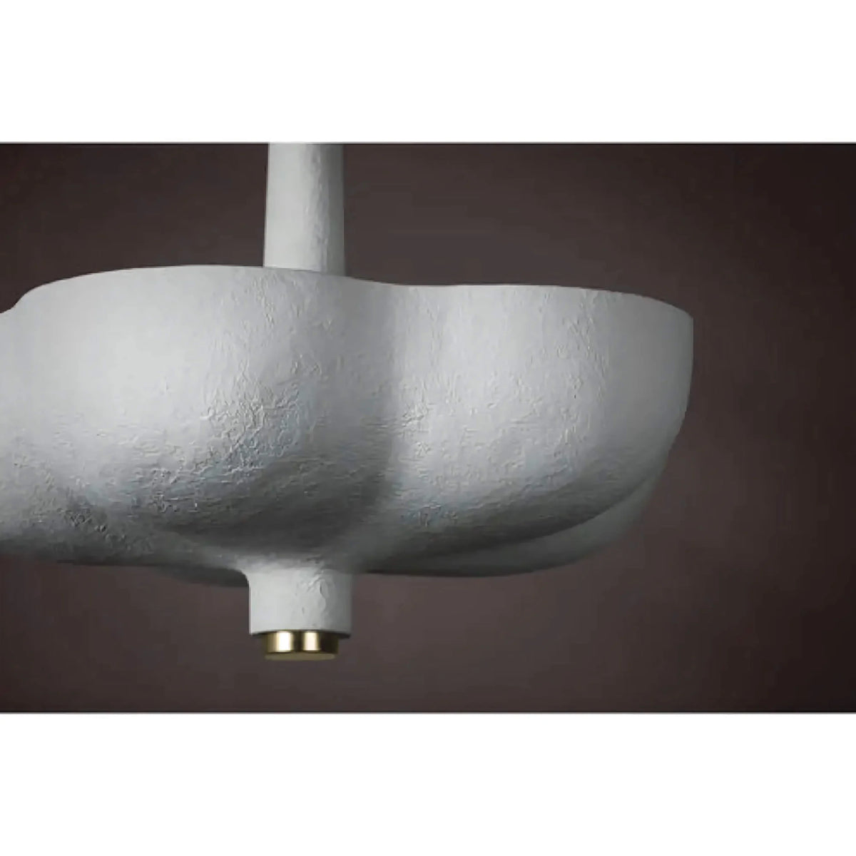 Plaster Ceiling Light | Handcrafted Matte Sculptural Chandelier 50-75cm Organic Modern Dining Casalolalights Luxury