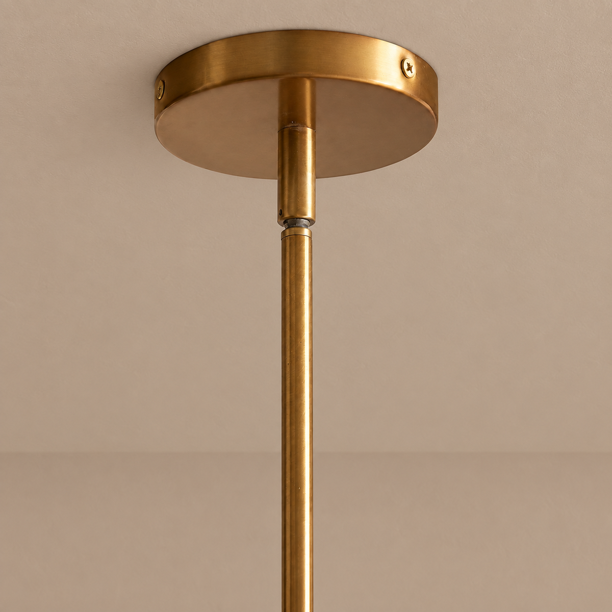 Pleated Fabric Drum Chandelier Aged Brass | Hand Shade Warm Diffused Glow Close to Ceiling Casalola Lights Luxury Lamps