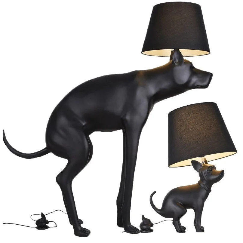 Good Boy Lamp | Black Lamps | Unique | Proud Dog