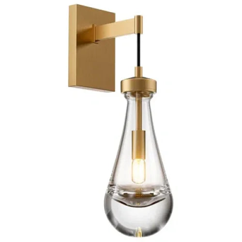 Luxury Raindrop Glass Wall Sconces | Statement Lighting for Foyer