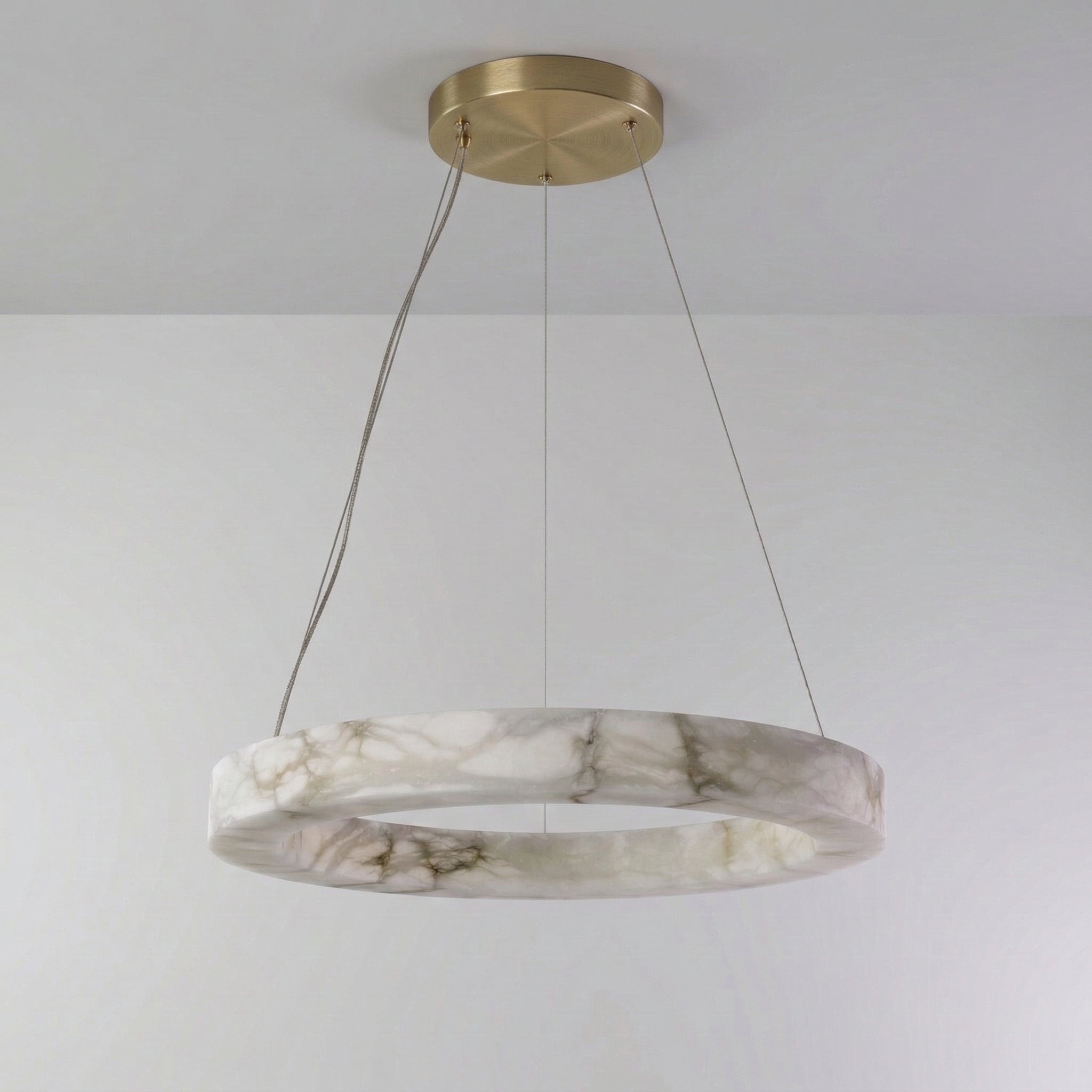 LAMPADARIO TONDO IN MARMO | CLVC0210