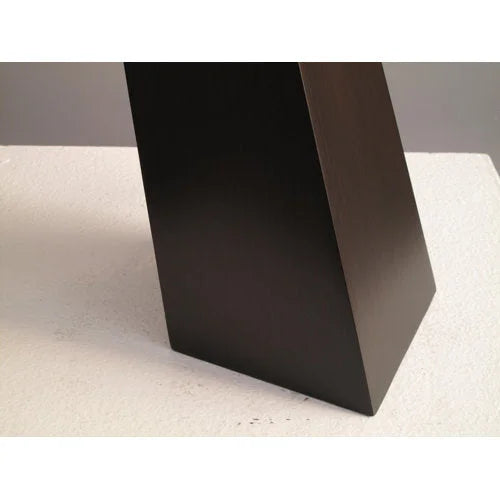 Faceted Black Geometric Table Lamp | Atelier Forma Sculptural Statement Piece