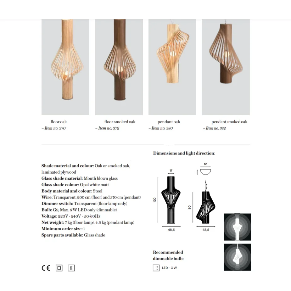 Wood Floor Lamp 120cm | Bentwood Ash Sculptural Standing Scandinavian Living Room & Bedroom Casalolalights Luxury Lamps