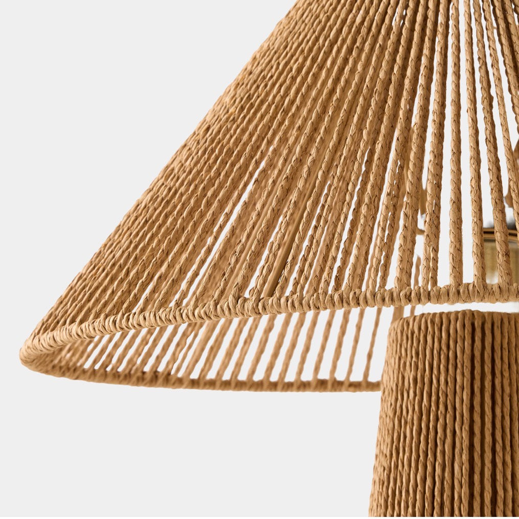 Woven Rope Table Lamp | Bedside Lighting | Living Room Accent Light Casalolalights Luxury Lamps for Interior Designers