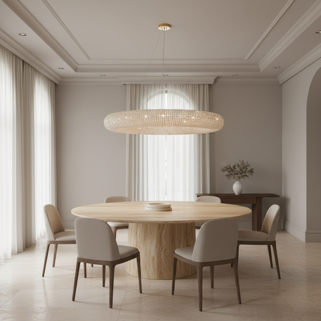 СЕРЕБРЯНАЯ ХРУСТАЛЬНАЯ ЛЮСТРА | CLSC0951S