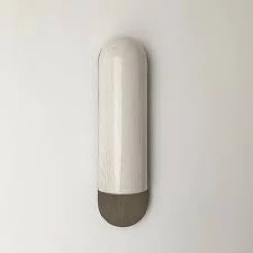 Single Crackled Ceramic Wall Sconce | Wabi Sabi Sculptural Light