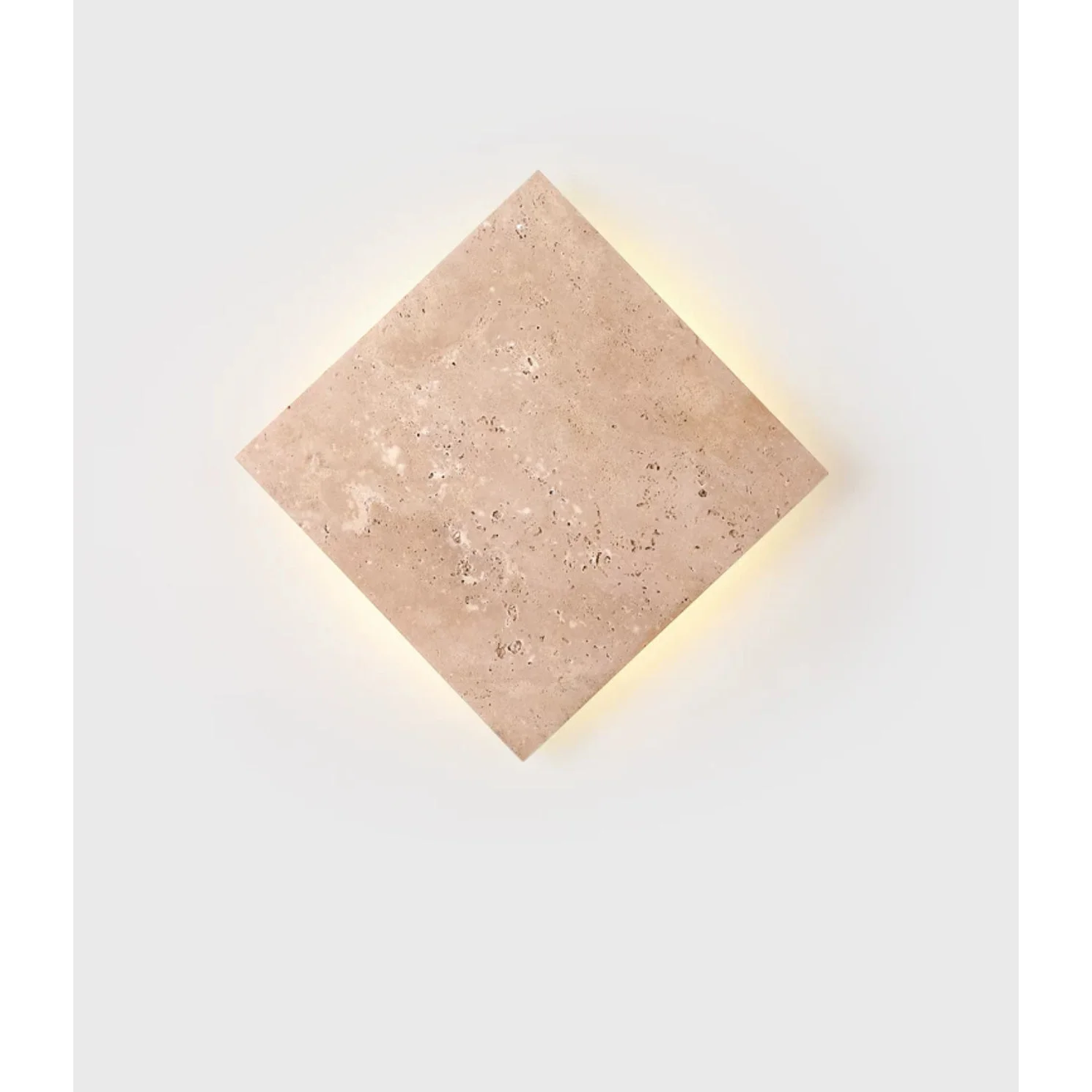Minimalist Marble and Stone 25x25cm Warm Led Lighting Intelligent Control