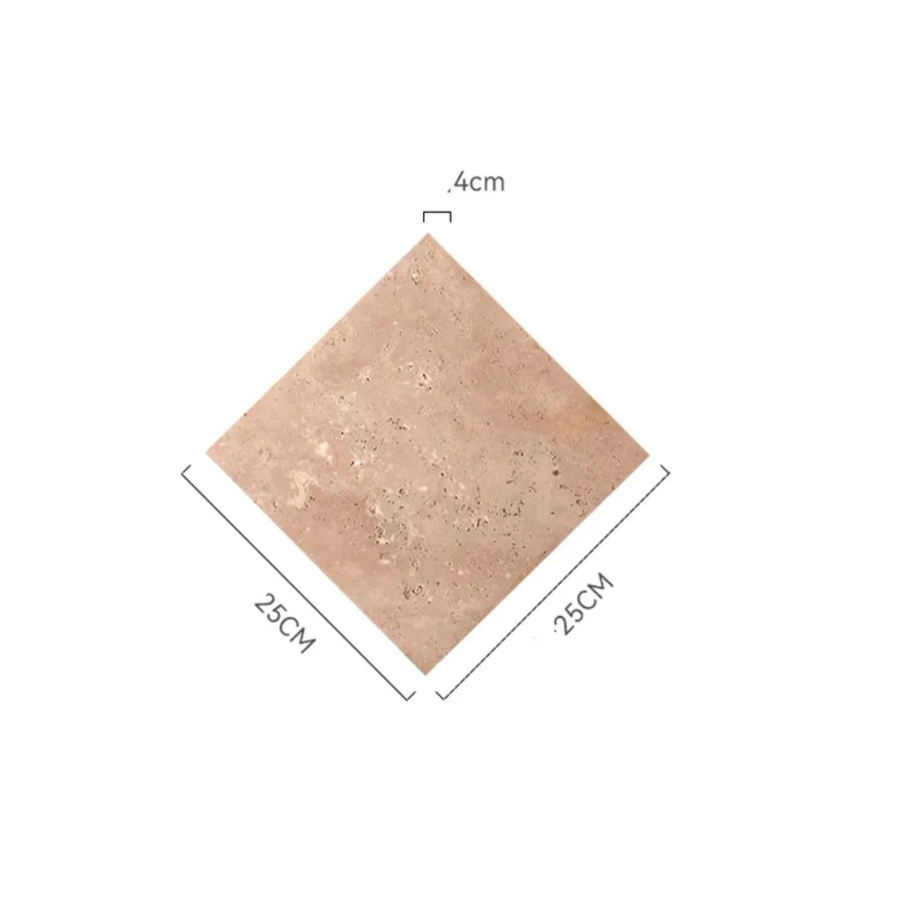 Minimalist Marble and Stone 25x25cm Warm Led Lighting Intelligent Control