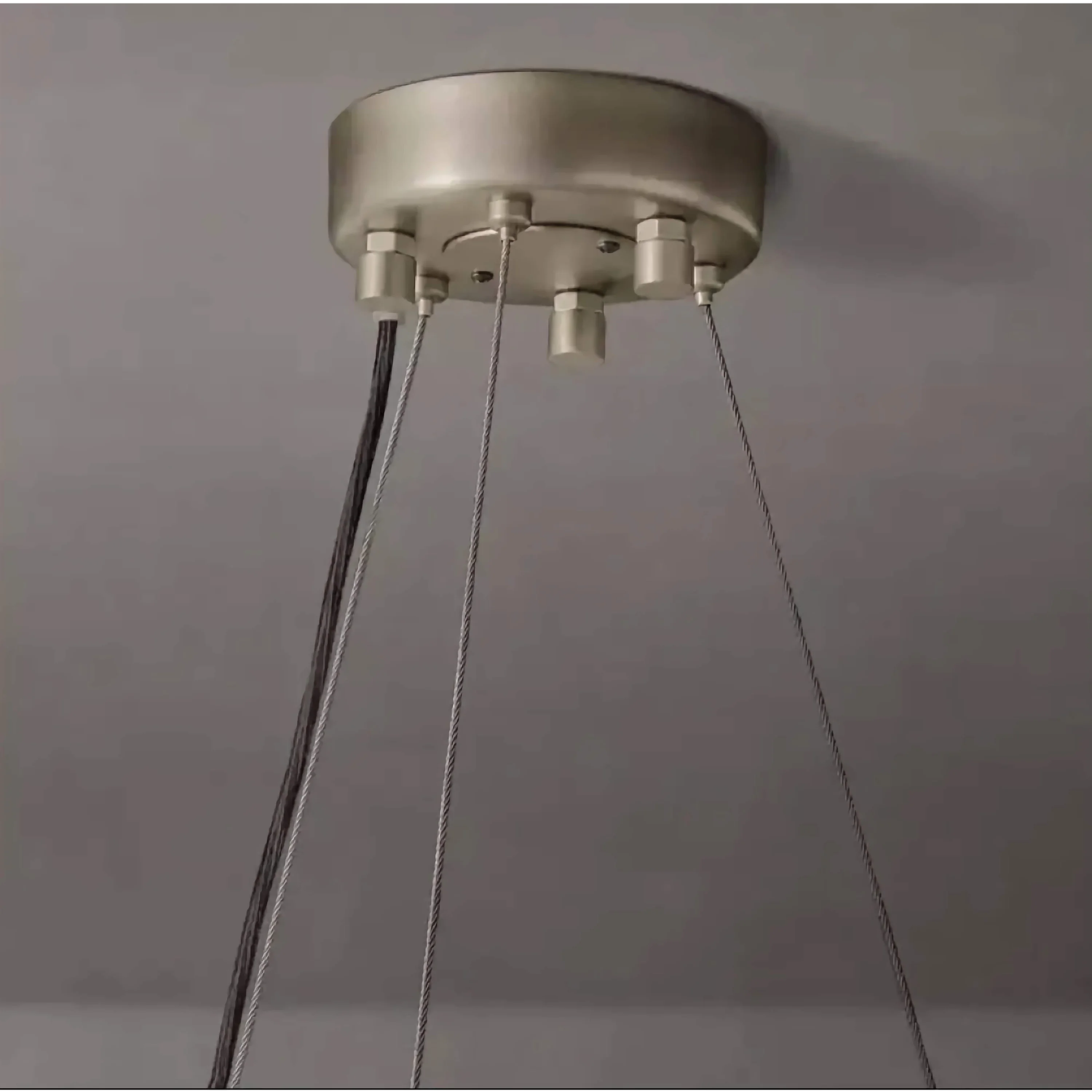 Luxury Crystal Ring Chandelier | Amber Grand Modern Statement Light