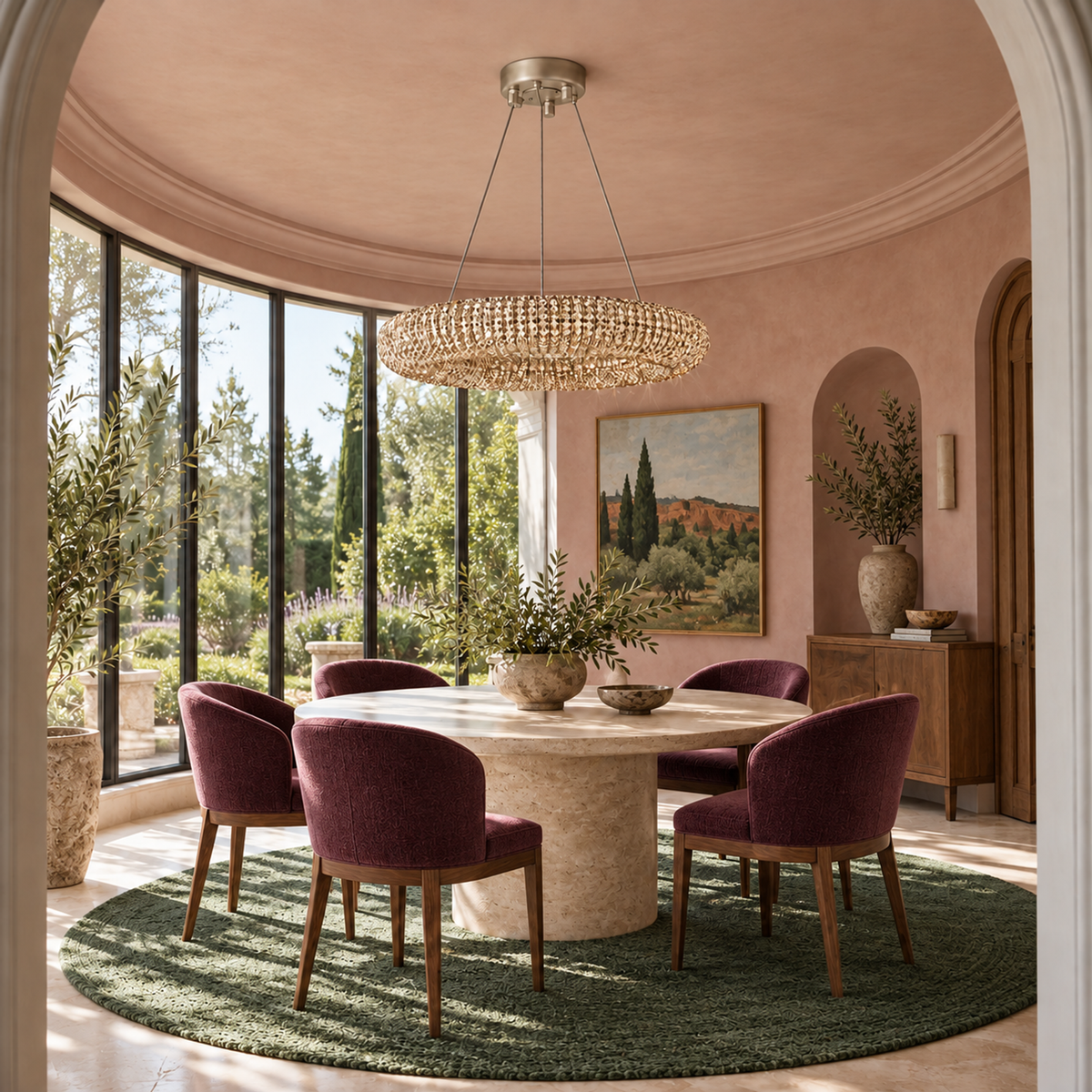 LAMPADARIO IN CRISTALLO FUMÉ | CLSC0951