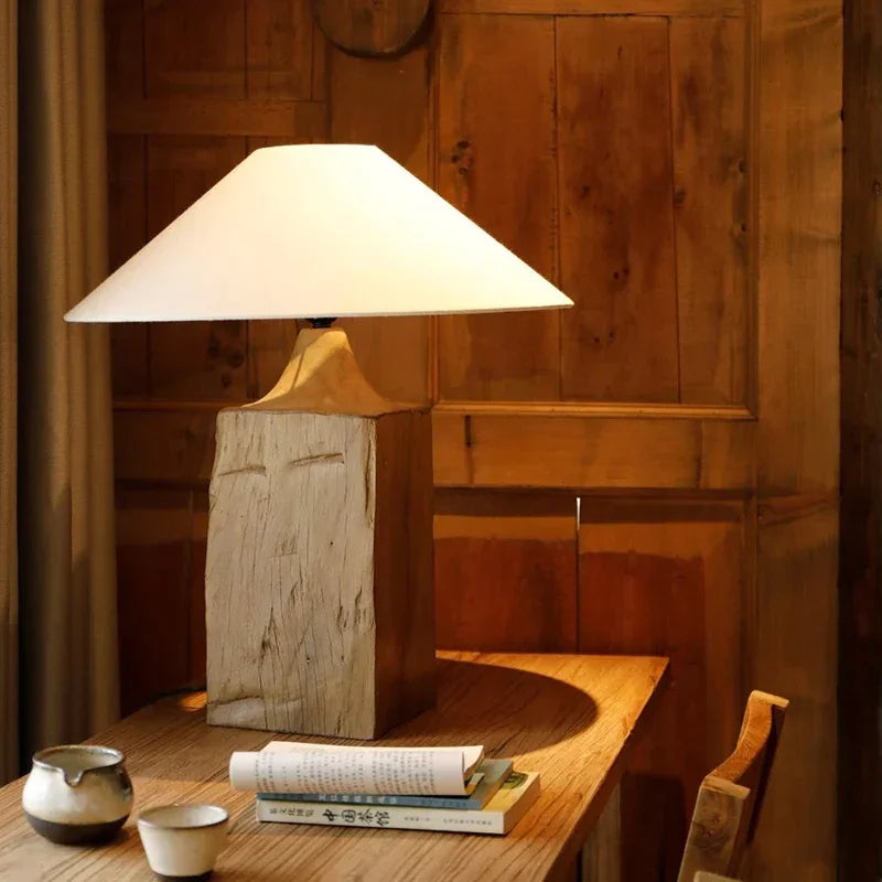 Solid Wood Columnar Floor Lamp | Turned Natural Standing Scandinavian Japandi Living & Reading Casalolalights Luxury