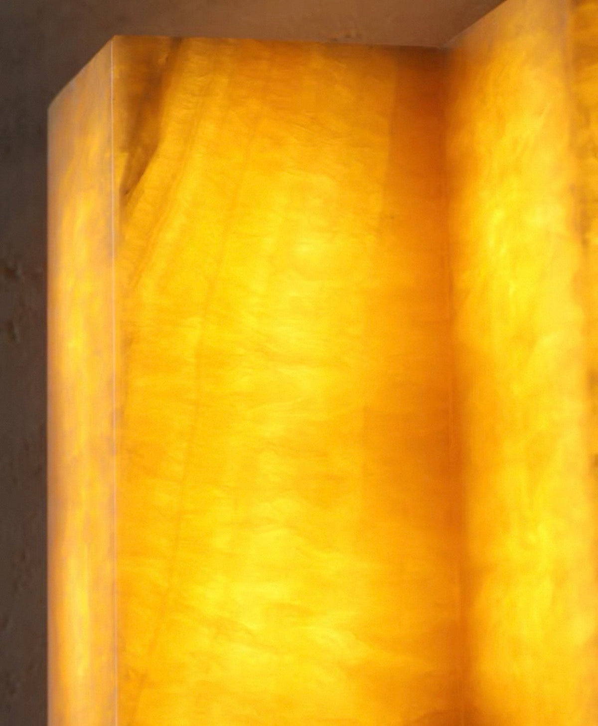 Spanish Marble Wall Sconce | Rectangular Stone Light 25cm Minimalist Hallway & Bedroom Casalolalights Luxury Lamps